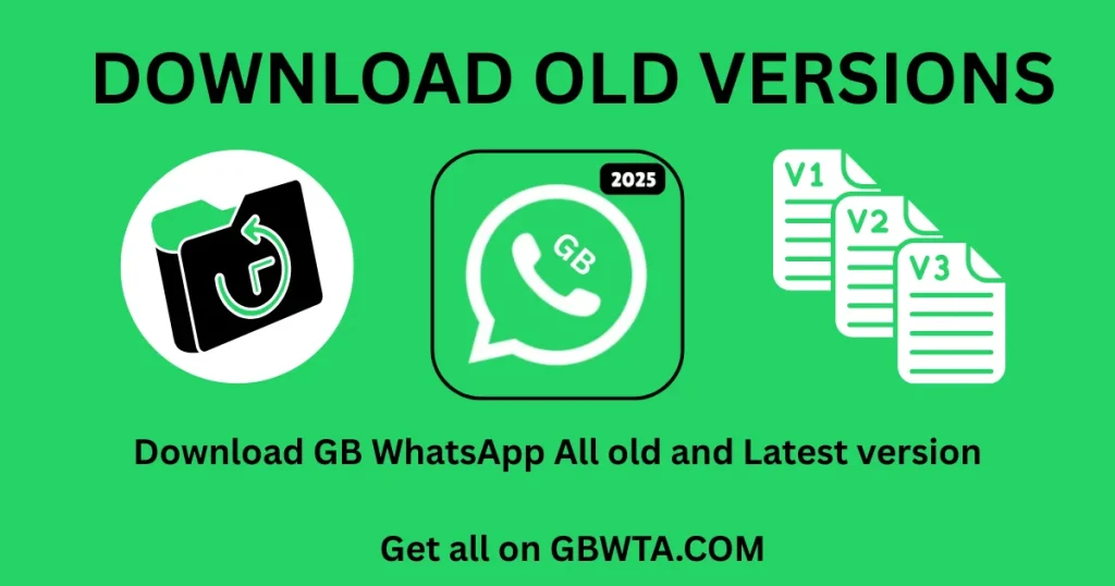 Download GB WhatsApp OLD Versions
