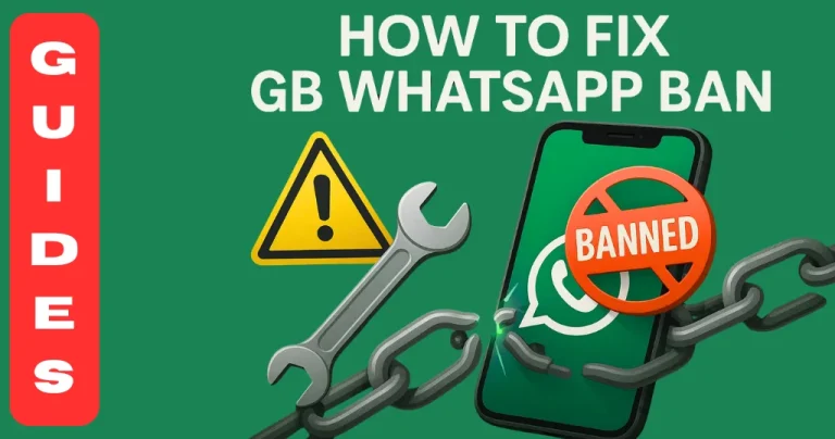 How to fix GB WhatsApp ban