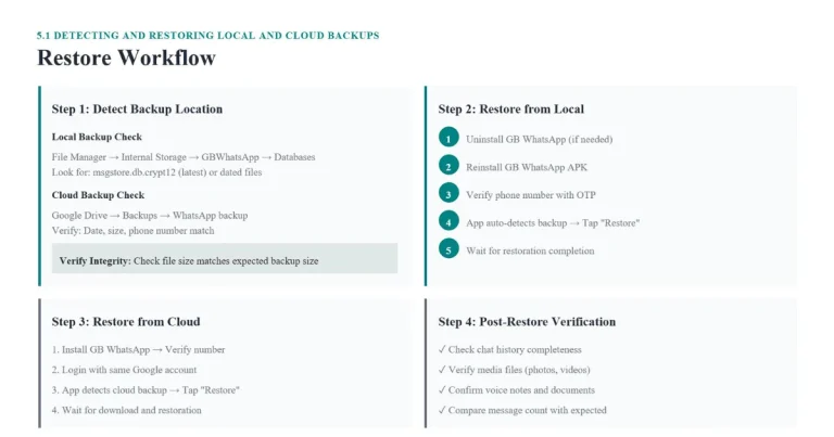 GB WhatsApp Backup Restore Guide - Step 11