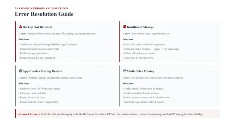 GB WhatsApp Backup Restore Guide - Step 13