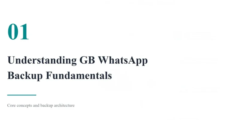 GB WhatsApp Backup Restore Guide - Step 3